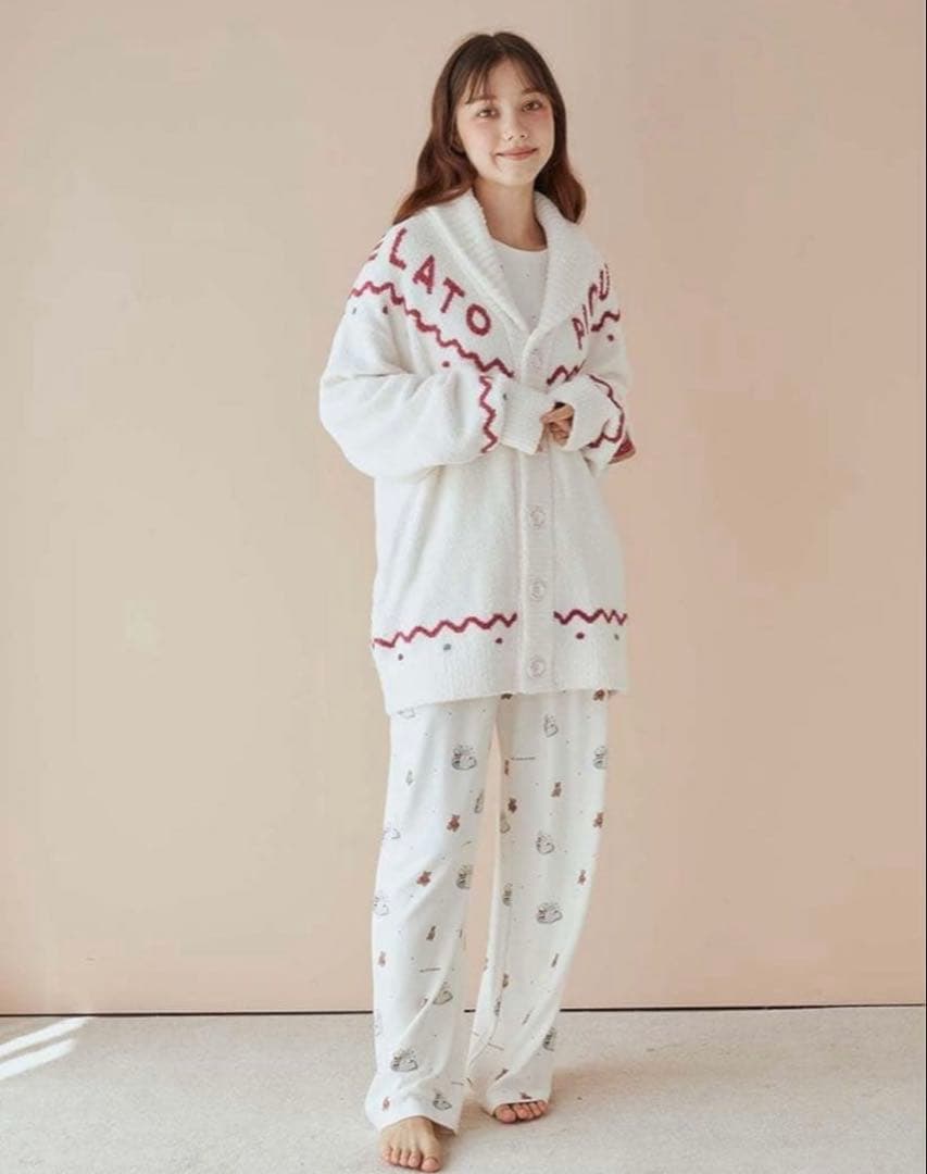 【早い者勝ち】GELATO PIQUEジェラートピケ ノルディックカーディガン