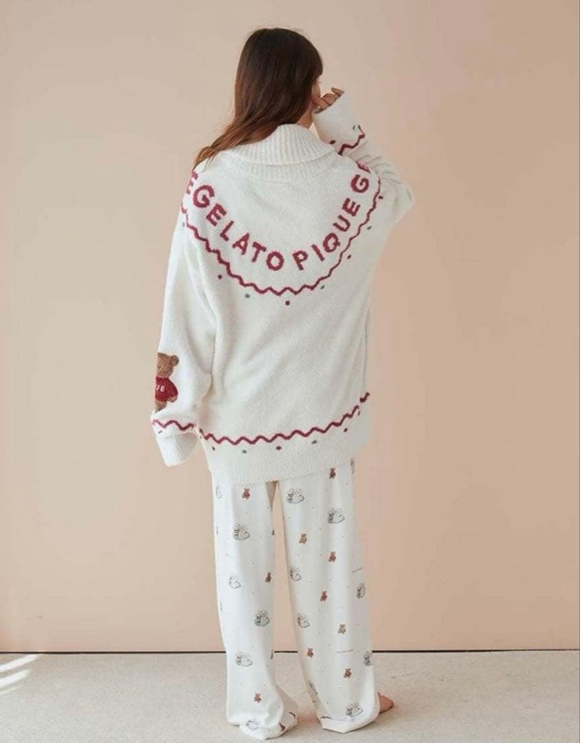 【早い者勝ち】GELATO PIQUEジェラートピケ ノルディックカーディガン