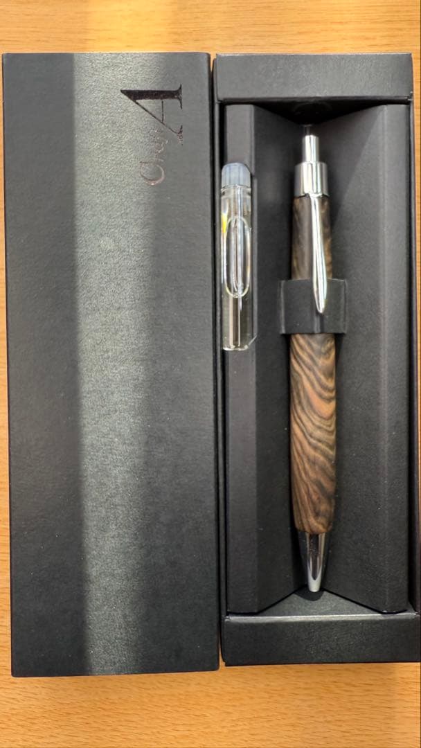 Craft A 木軸ボールペンBP302 黒檀瘤杢(クラフトA)