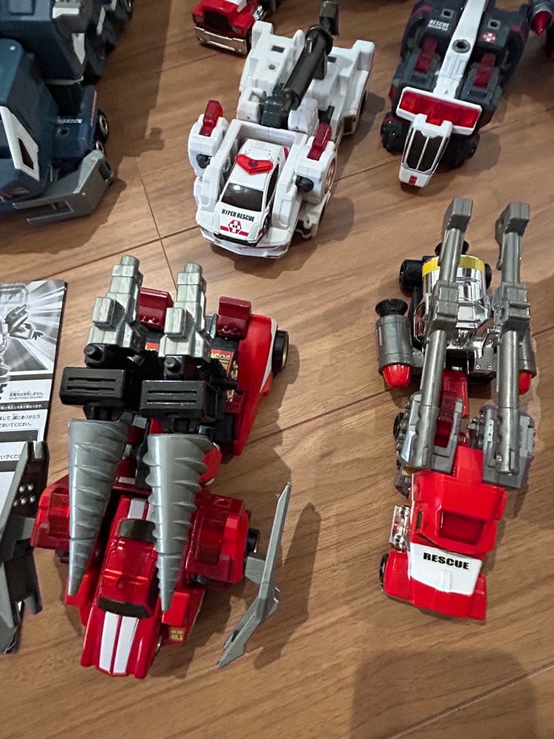ドライブヘッド　まとめ売り　トミカ　ハイパーレスキュー