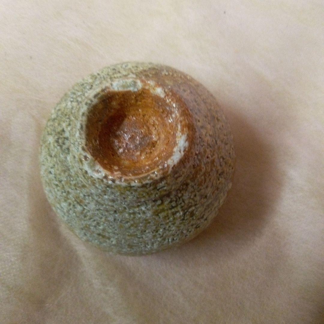 島岡達三　(人間国宝)　ぐい呑　古美術　アンティーク　共箱