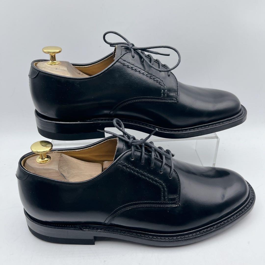 極美品✨リーガル 2504 プレーントゥ 外羽根 ドレスシューズ 黒 24.5