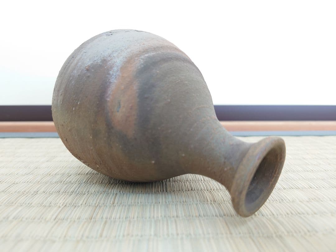 人間国宝 山本陶秀 備前 徳利 共箱