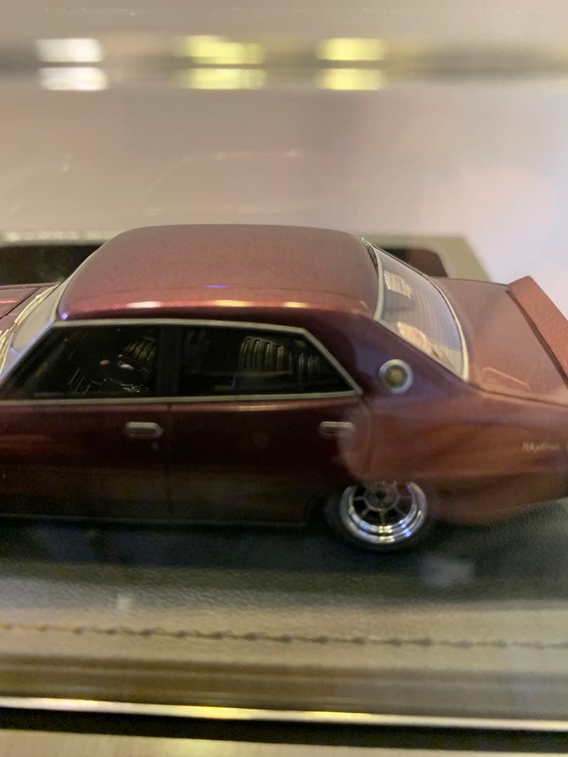 イグニッションモデル　1/43 スカイライン　GT-X (GC110) パープル