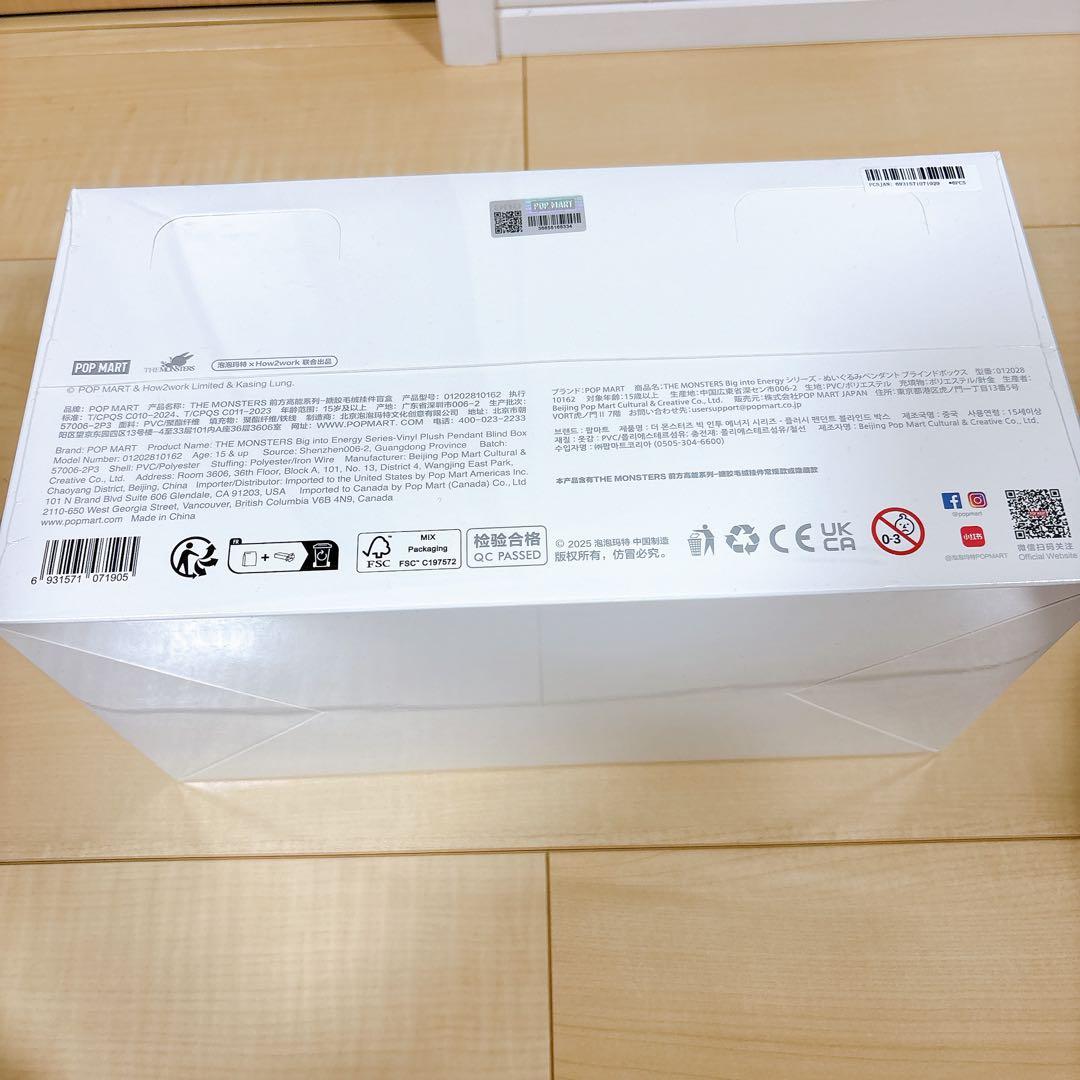 シュリンク付【正規品未開封】ラブブBig into Energyアソートボックス