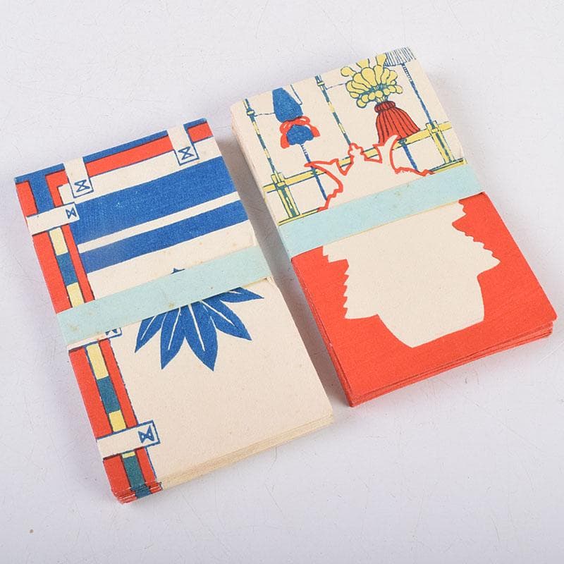 大正～昭和初期　木版画　古い御祝儀袋　ポチ袋　111枚まとめて　8719