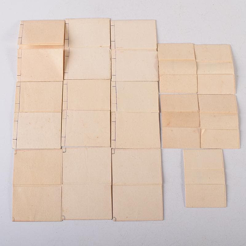 大正～昭和初期　木版画　古い御祝儀袋　ポチ袋　111枚まとめて　8719