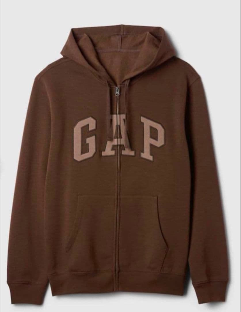 ⚡‼️(即完売) 超激安‼️⚡ GAP ブラウン ジップアップパーカー