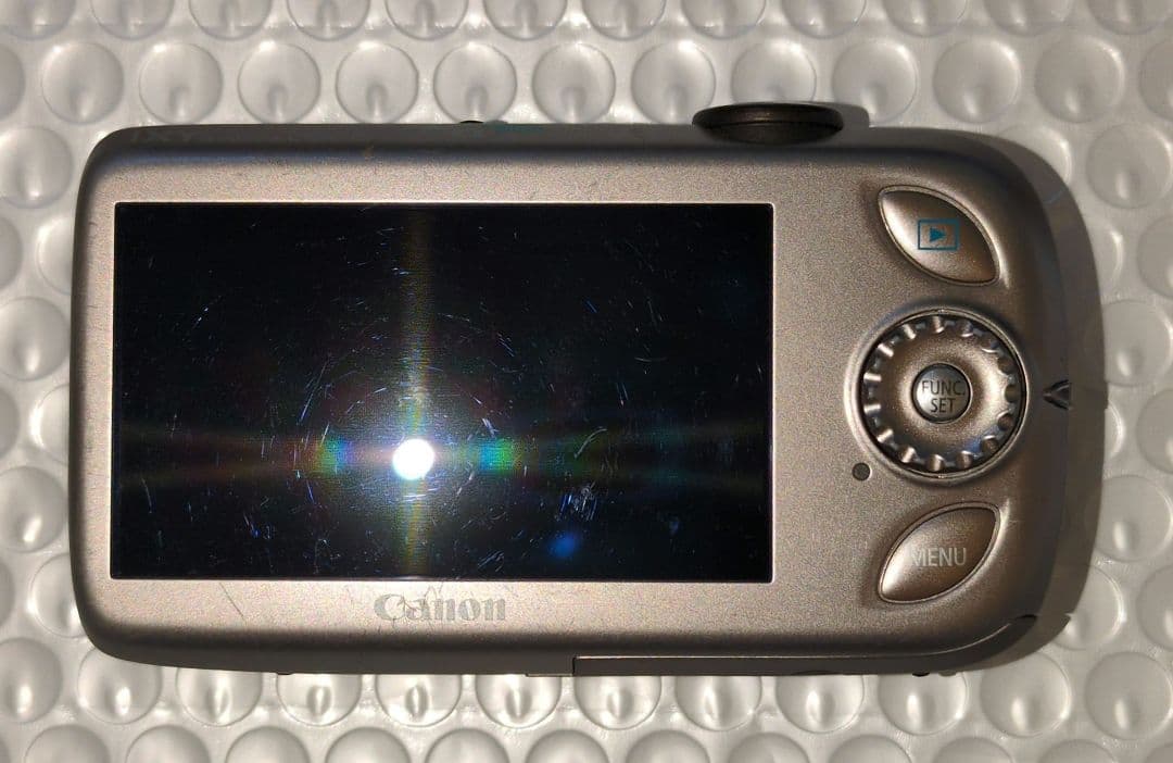 ジャンク　デジカメ　CANON　PC1356 （バッテリー無し）