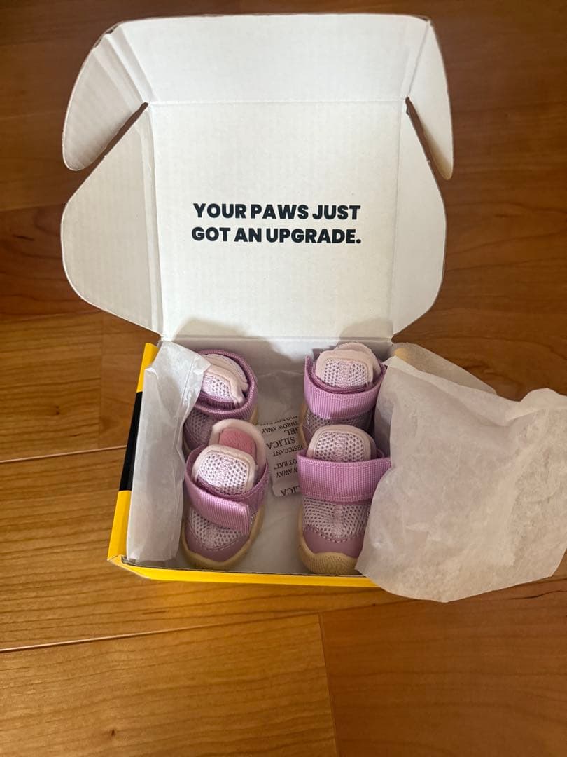 RIFRUF 犬用靴 パープル　サイズ0 リフラフドッグシューズ