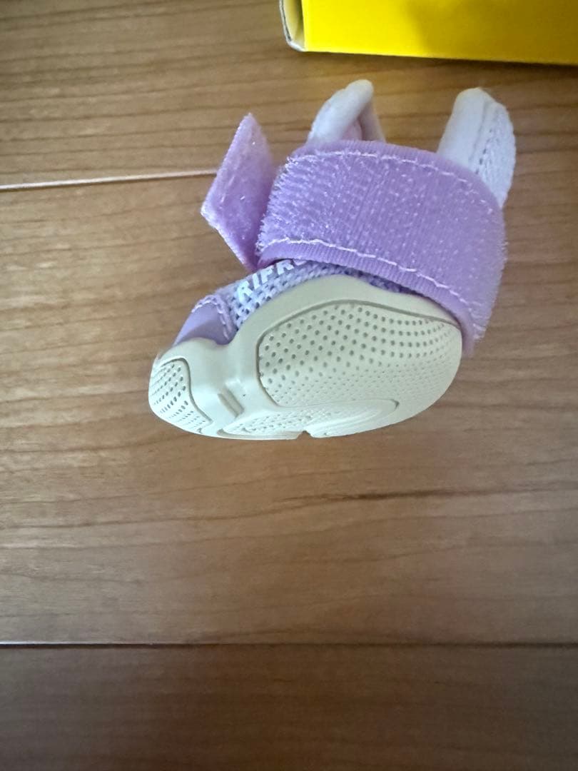 RIFRUF 犬用靴 パープル　サイズ0 リフラフドッグシューズ