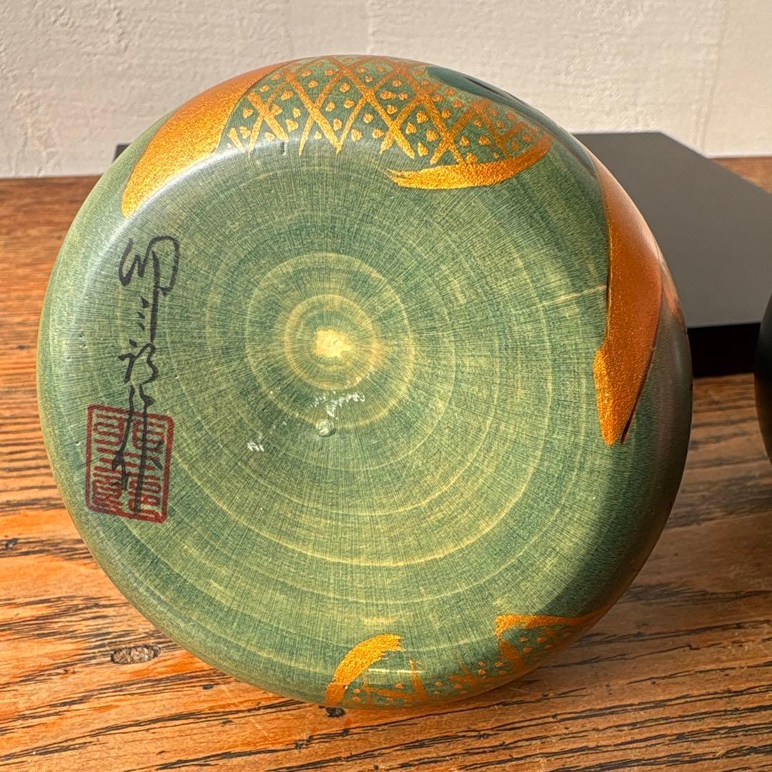 卯三郎こけし お雛さまこけし 平安 ひな祭り 木製 松竹梅