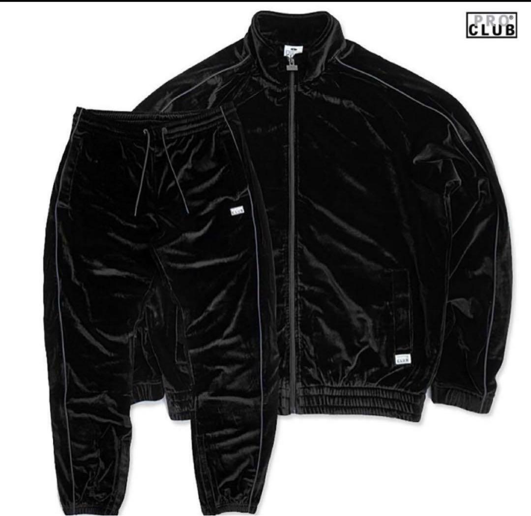 【早い者勝ち】pro club ベロア セットアップ　Lサイズ