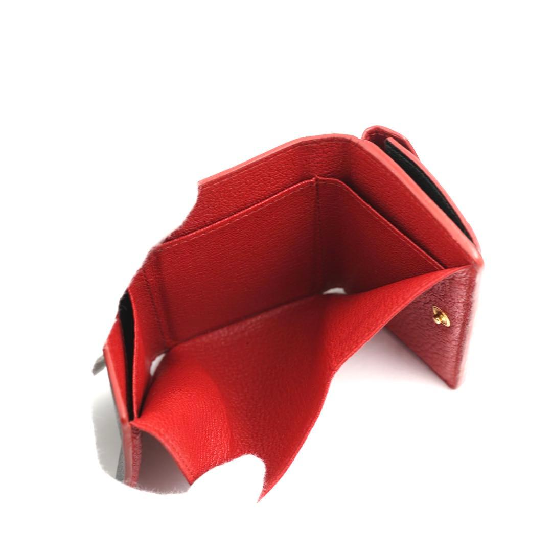 ✨新品未使用✨　miumiu ミニ財布　マドラス　レター　ペーパーミニ　ハート