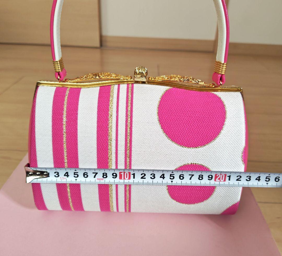 草履バッグセット　振袖　成人式　袴　ピンク