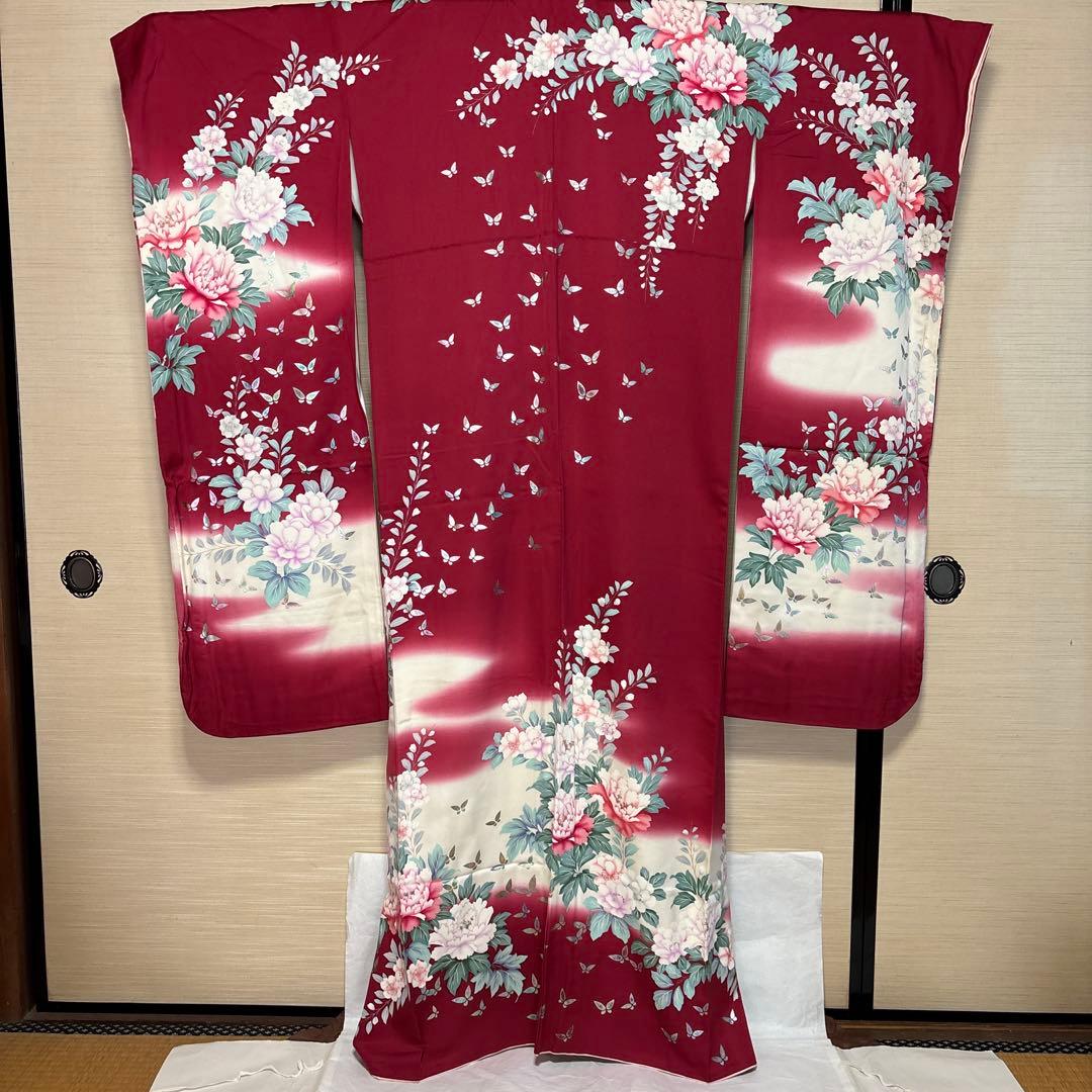振袖、長襦袢セット　トールサイズ