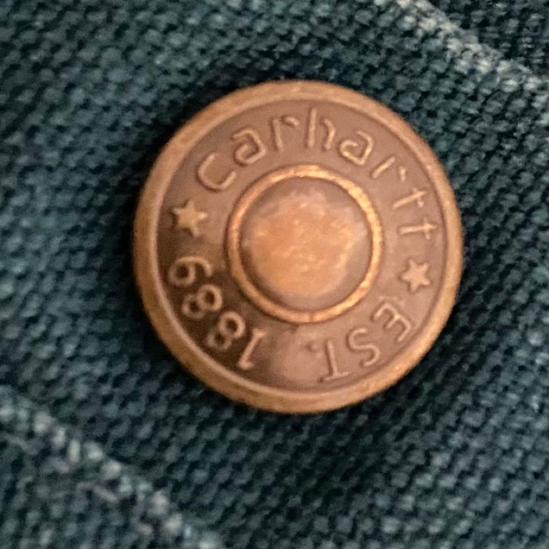 激レアサウスウエスト　カーハート　サンタフェジャケット ティールブルー USA製