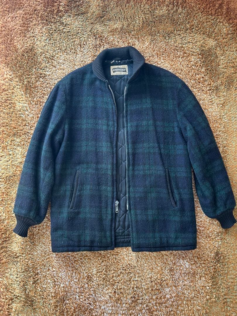 ブラックウォッチ　ファラオジャケット　カーコート