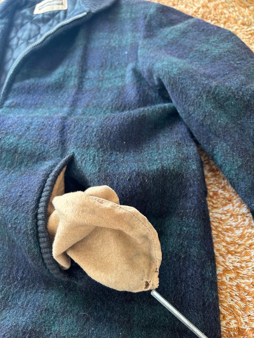 ブラックウォッチ　ファラオジャケット　カーコート