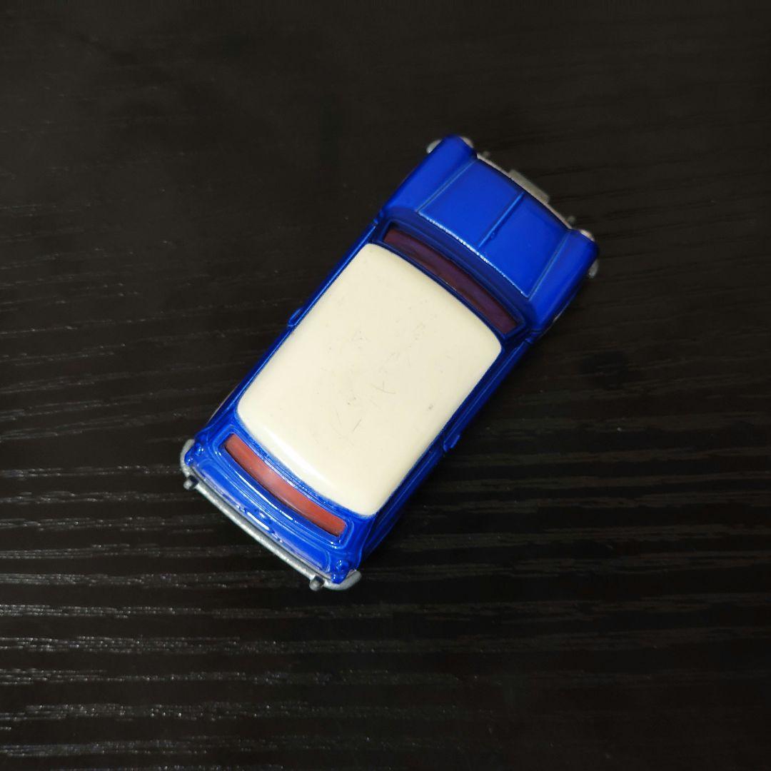 TOMICA　トミカ　ミニクーパー　青/白　輸出カラー　箱付き