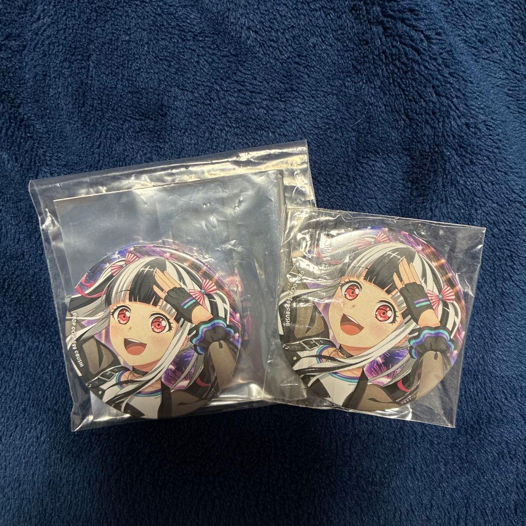 バンドリ　パレオ　4周年記念　缶バッジ　2点