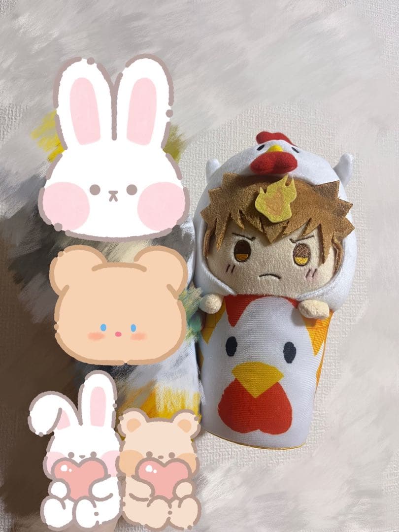 家庭教師ヒットマンREBORN! なりきり!からあげクン ぬいぐるみ 沢田綱吉