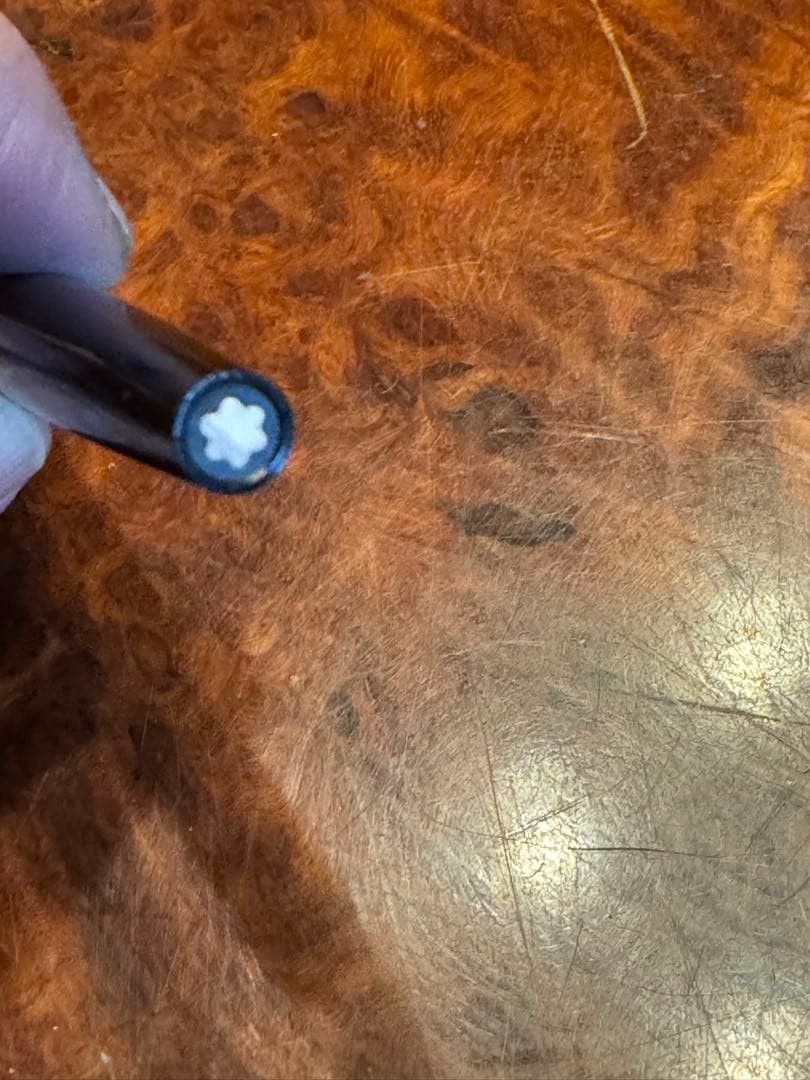 モンブラン　万年筆　ジャンクにて