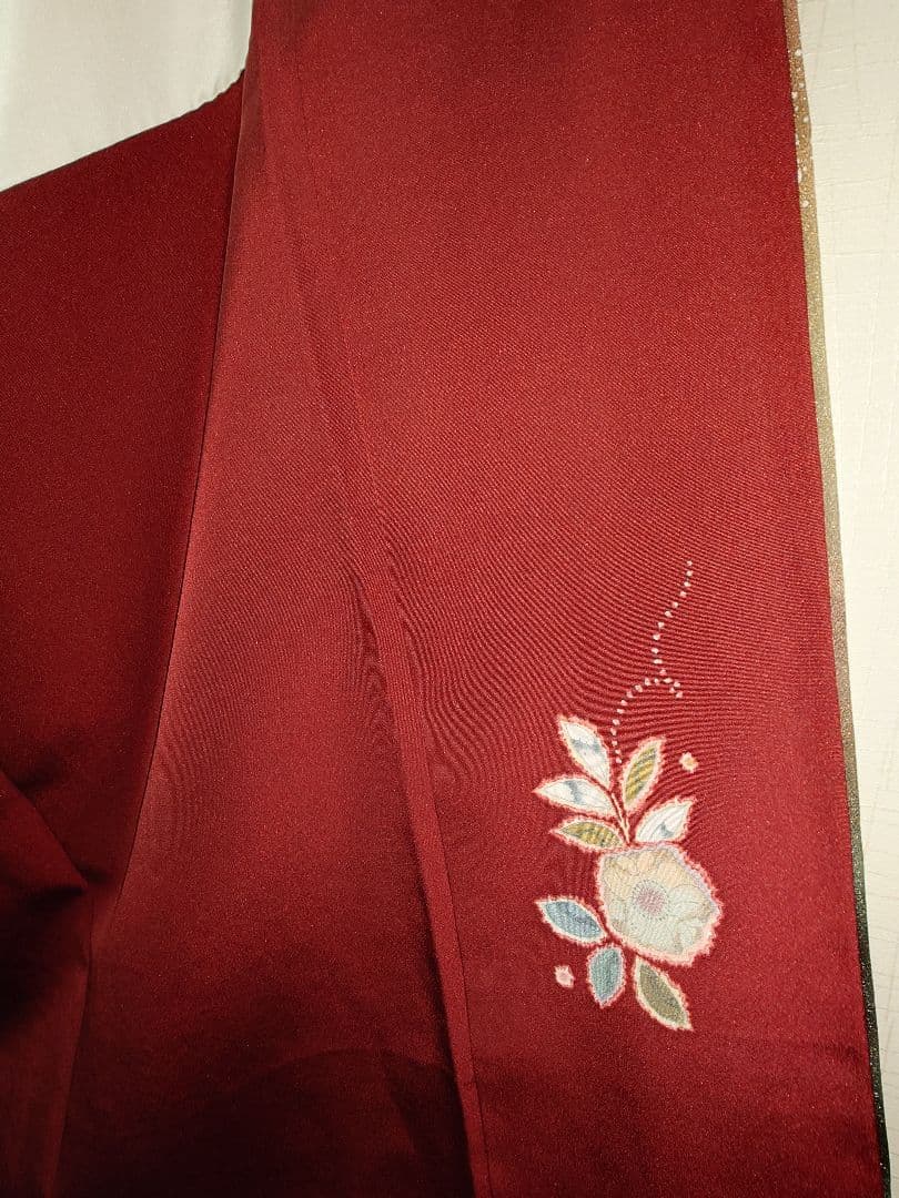 ママさん専用　着物(正絹)　訪問着　辻が花 　新品未使用　No,8