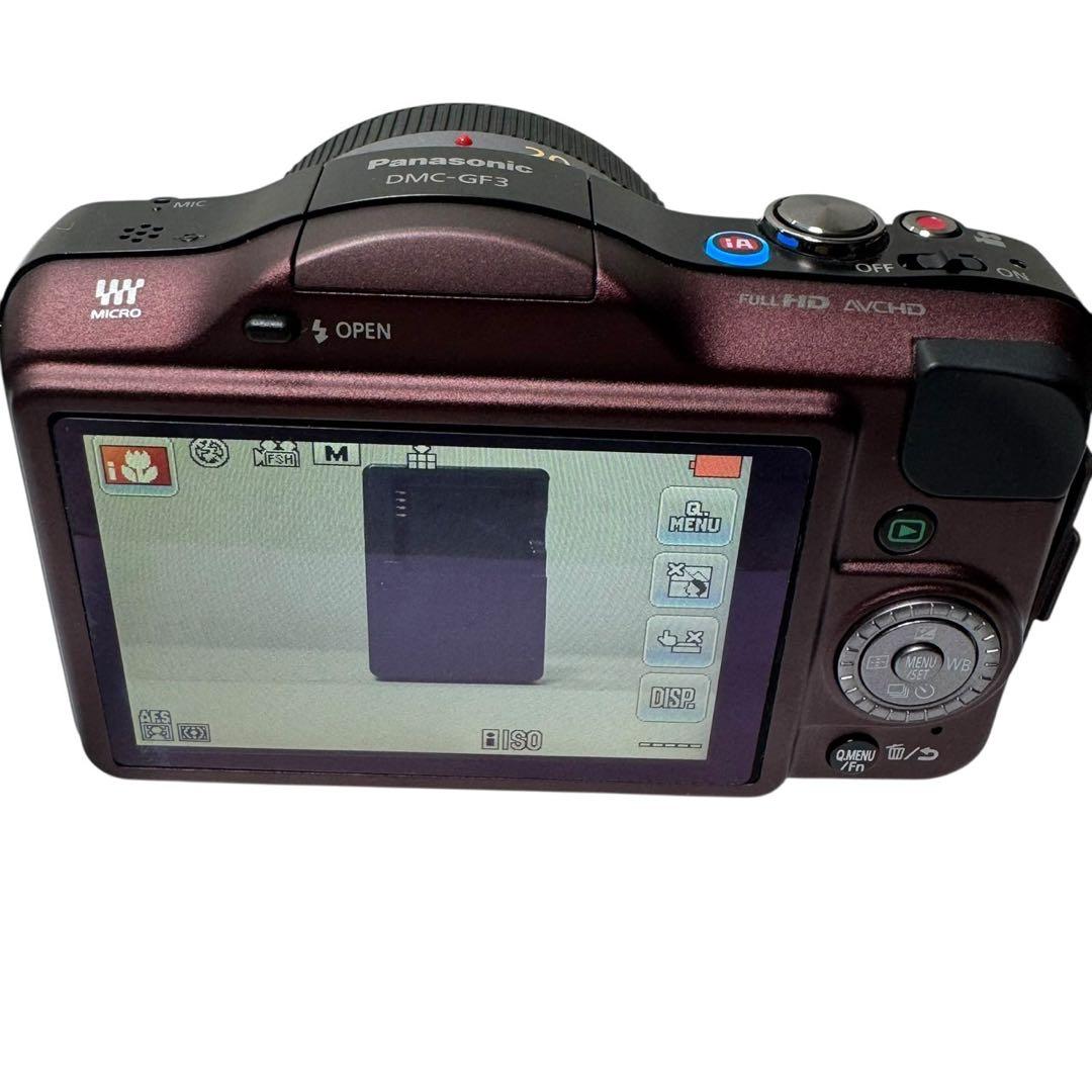 LUMIX ミラーレス一眼カメラ　DMC-GF3X-P 電動ズームレンズキット