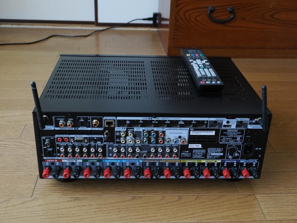 DENON デノン サラウンドレシーバー AVR-X4300H