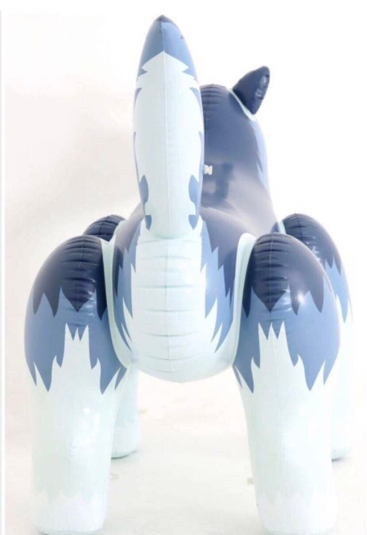 ウルフ　ツヤあり　フロート　空気ビニール風船　浮き輪　レア　新製品　希少