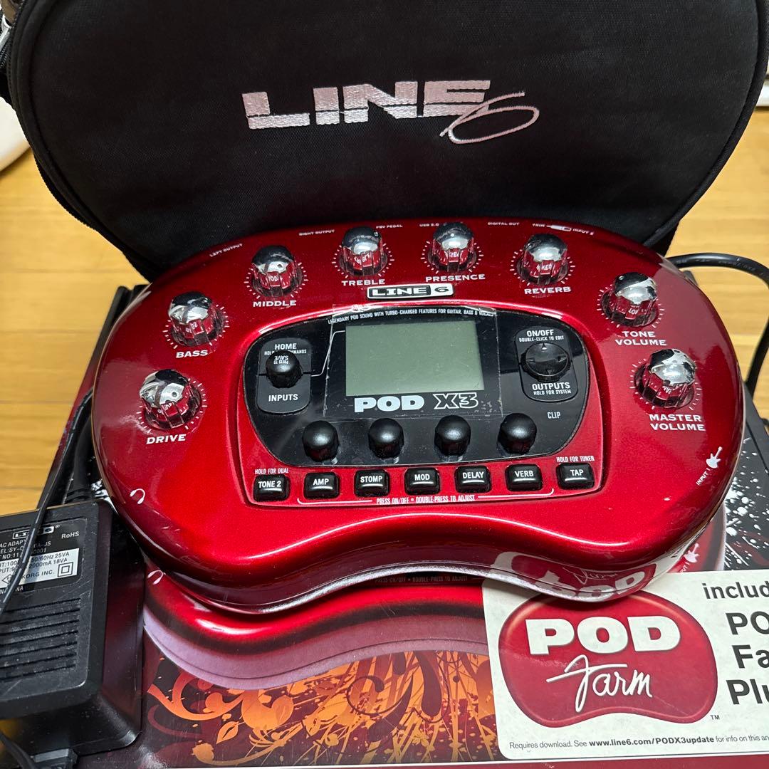 LINE 6 POD X3 ギターマルチエフェクター