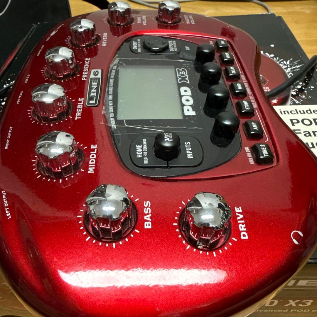 LINE 6 POD X3 ギターマルチエフェクター