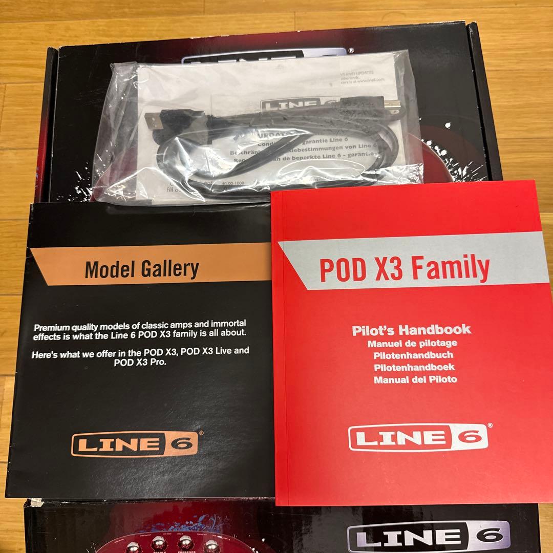 LINE 6 POD X3 ギターマルチエフェクター
