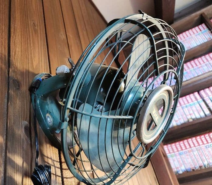 鉄道廃品 扇風機 国鉄 JNR 動作確認済み 家庭用コンセント対応