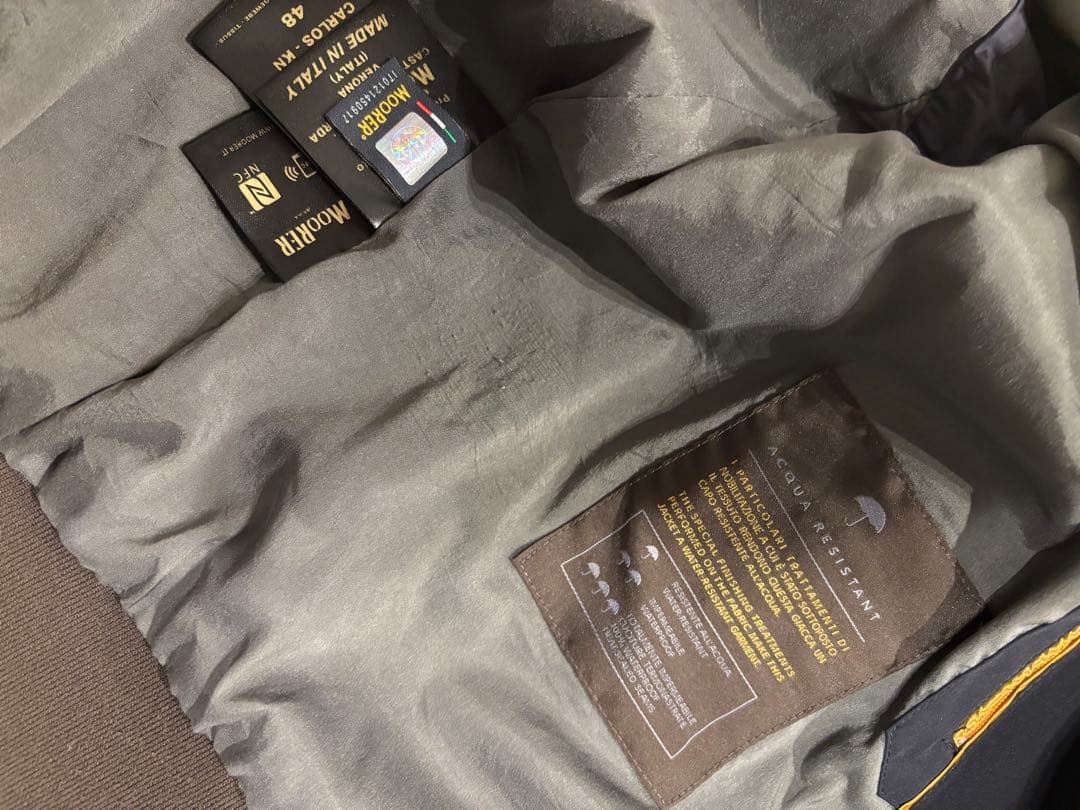 ムーレー MOORER KN カルロス ボンバージャケット　48サイズ