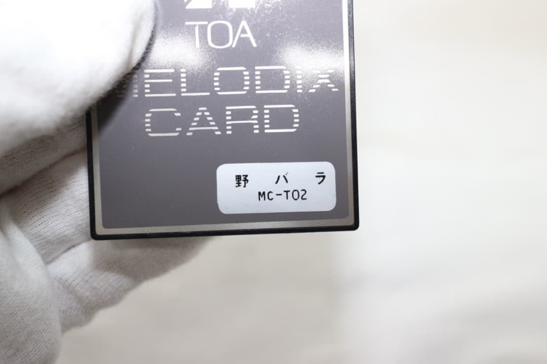 TOA トーア メロディクスカード 野バラ MC-T02