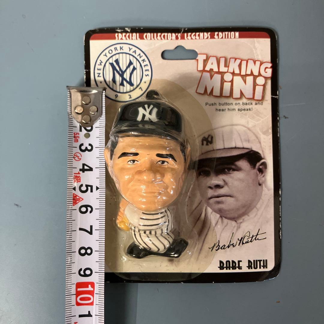 【未開封】NY ヤンキース　ベーブルース フィギュア キーホルダー　MLB