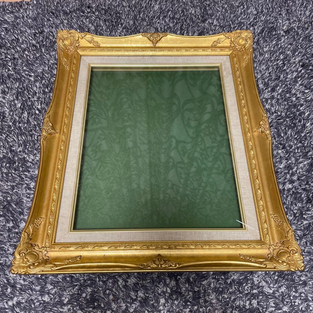アンティーク　ゴールド　額縁　F8