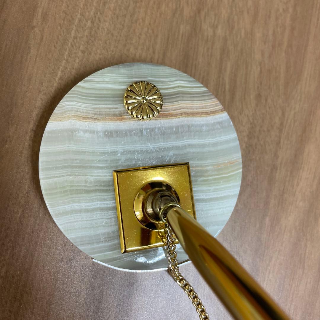 皇居　土産　デスクペンスタンド チェーン付き