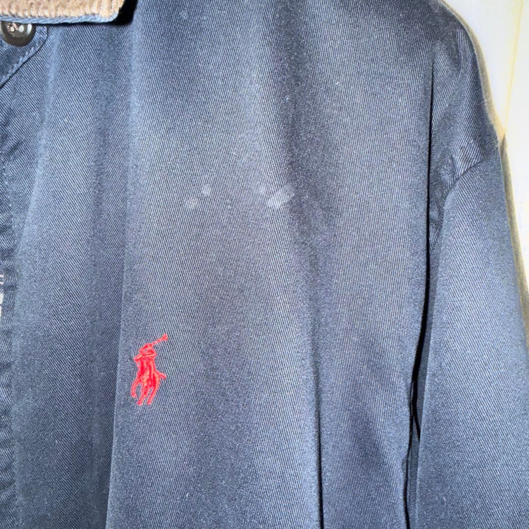 ラルフローレン スイングトップ 襟コーデュロイ