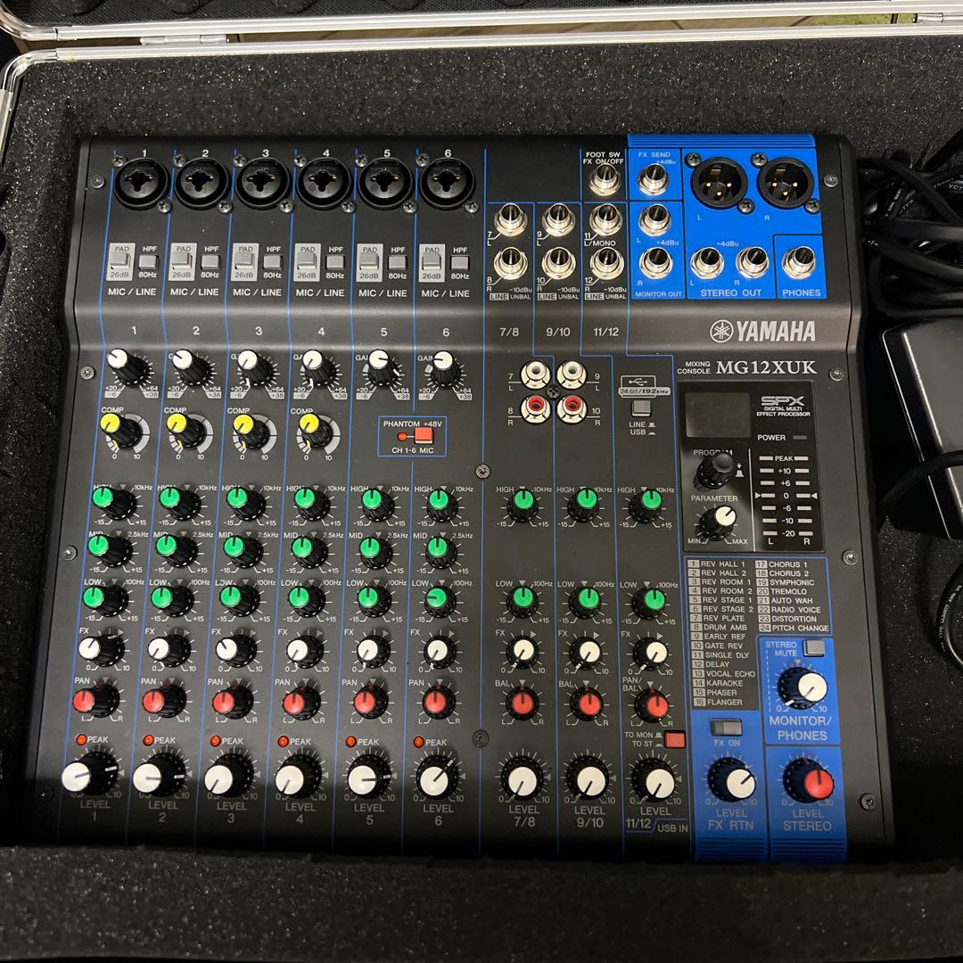 p*l様 MG12XUK 箱　ハードケース付き付き