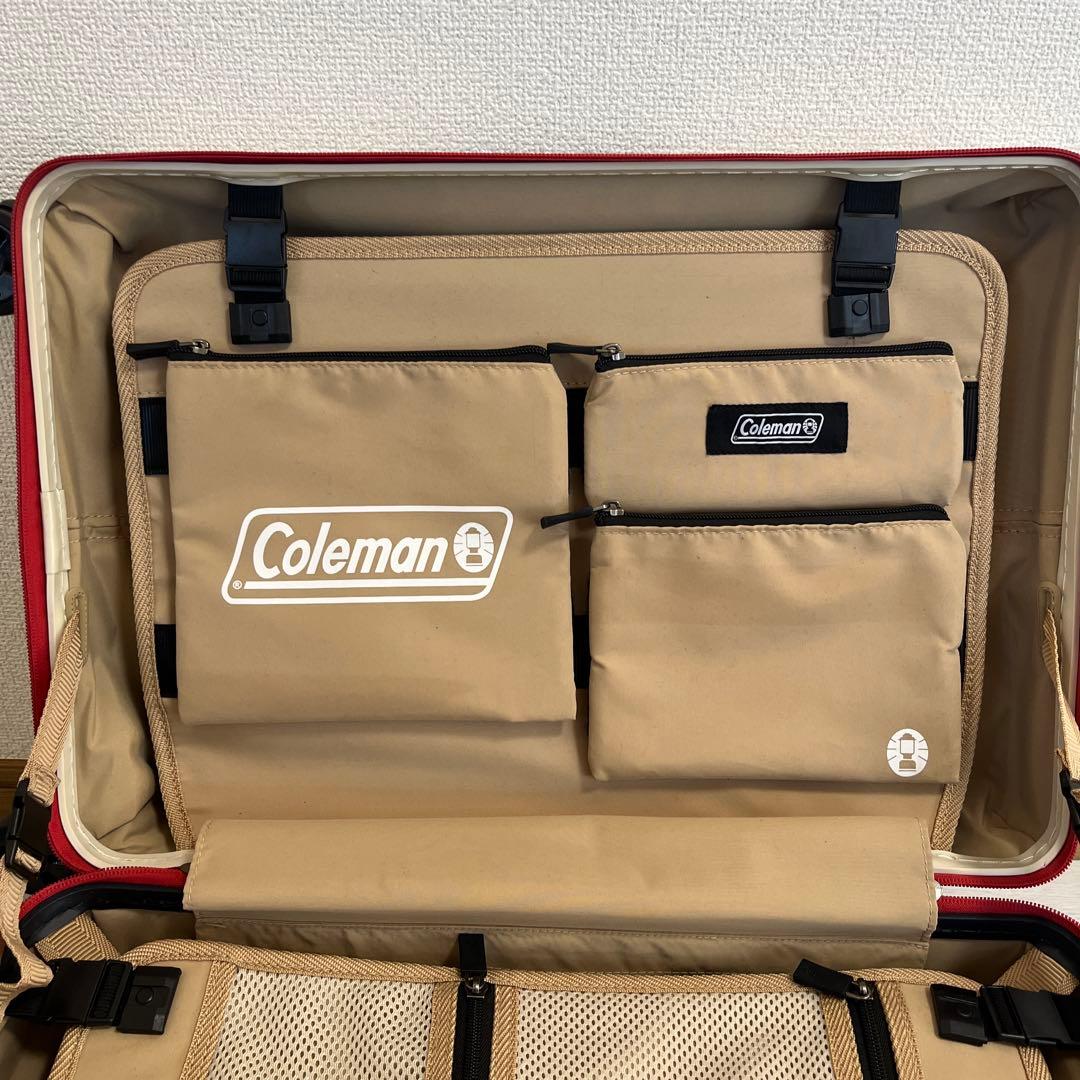 ロフト限定コラボ コールマン スーツケース 38L トリコロール 絶版 入手困難