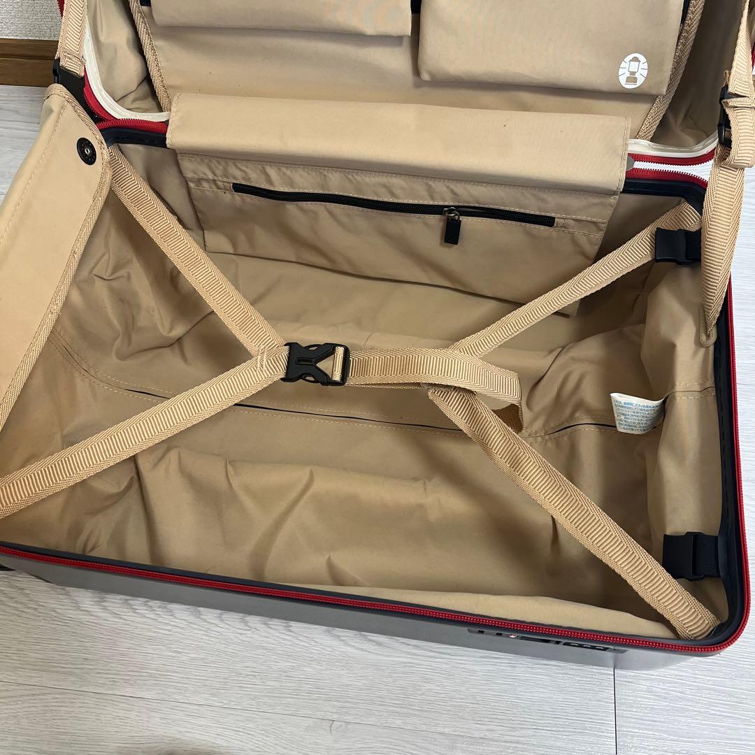 ロフト限定コラボ コールマン スーツケース 38L トリコロール 絶版 入手困難