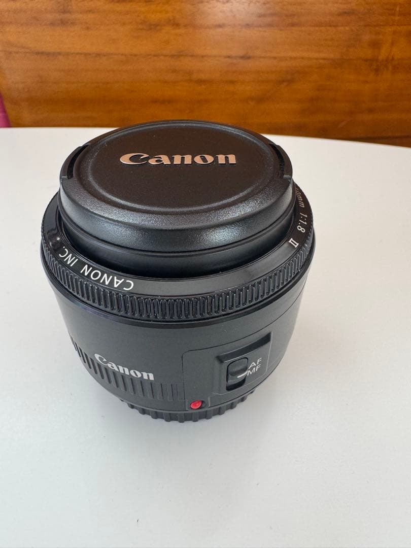 レンズ(単焦点) Canon EF 50mm f/1.8 II + ES-62