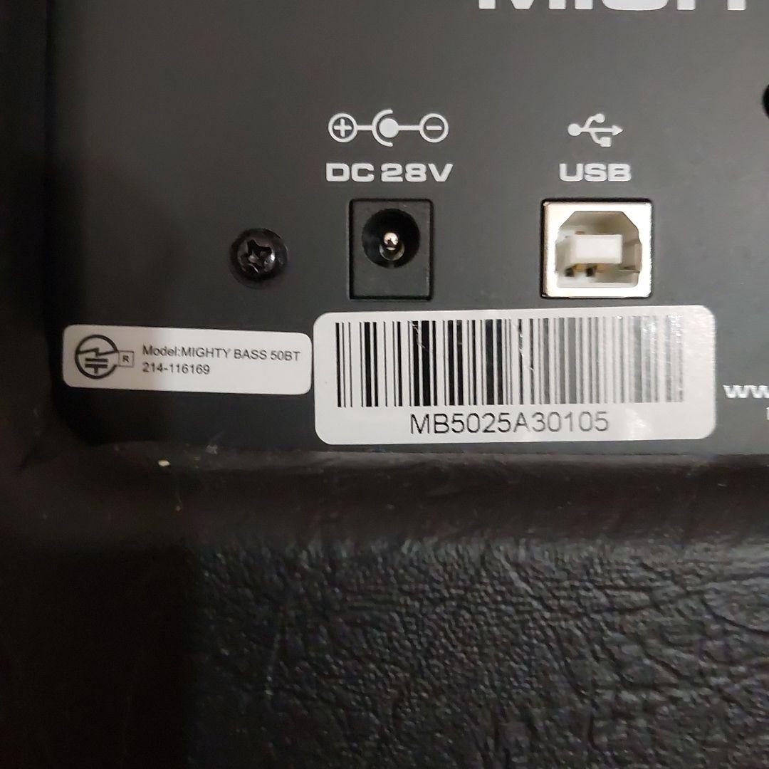 NUX / Mighty Bass 50BT ニューエックス　ベースアンプ