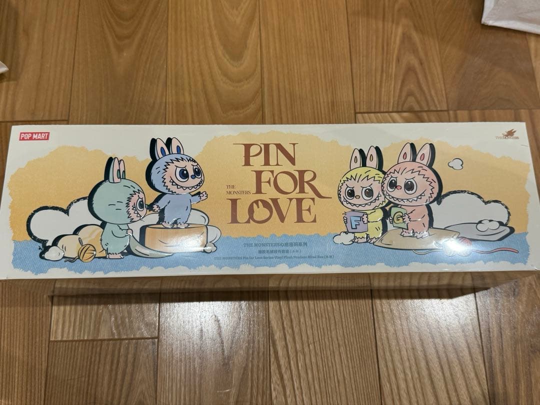 ラブブ PIN FOR LOVEアソートボックス(A-M) アルファベット