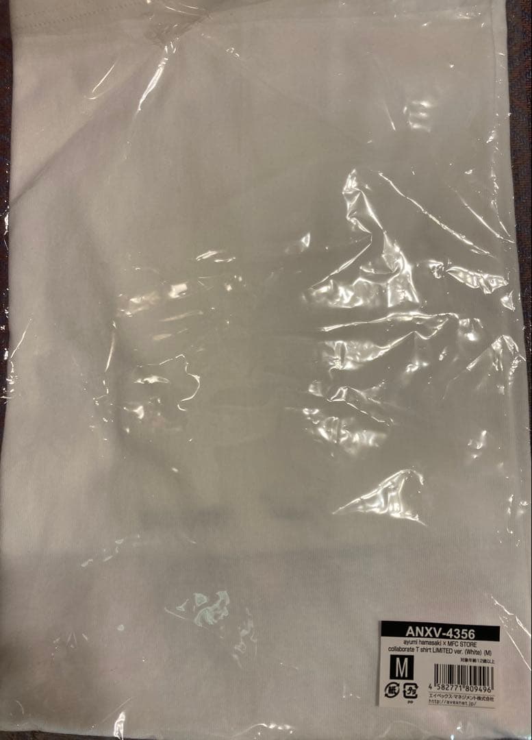 ayumi hamasaki ×MFC STOREコラボT￼シャツ(白)