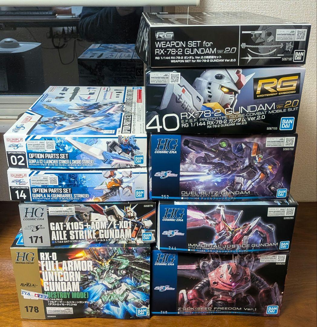 ガンプラ9点セット(一部ジャンク有り)