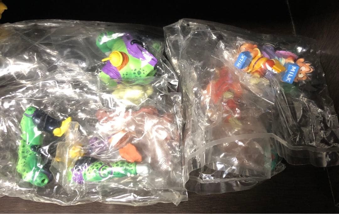 ドラカプ　未開封　牛乳配達、セル&孫悟飯　ボーナスパーツ有